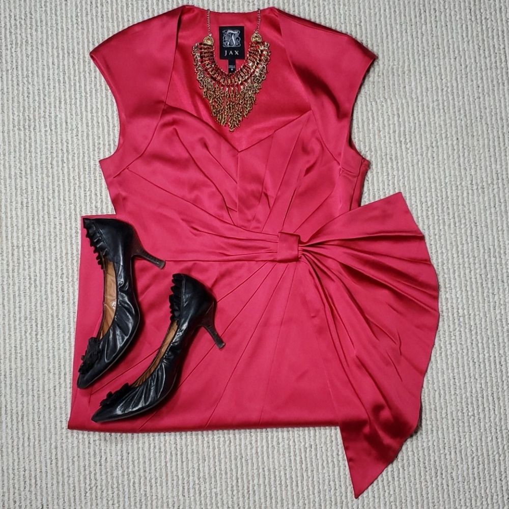Jax Red Cocktail Dress